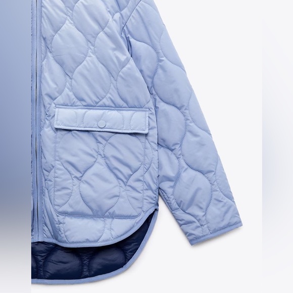NWT Zara Oversized Quilted jacket - Picture 12 of 13